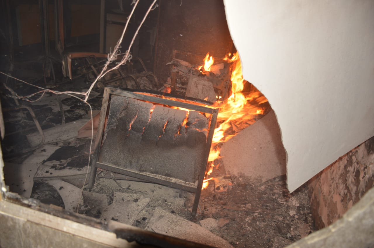 जबलपुर : कटिहार के बाद जबलपुर डीआरएम बिल्डिंग में लगी आग, फाइल और दस्तावेज खाक