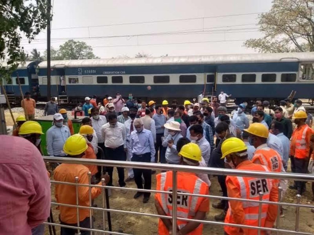 टाटा से बादामपहाड़ के बीच जल्द चलेगी इलेक्ट्रिक ट्रेन, सीआरएस ने किया निरीक्षण