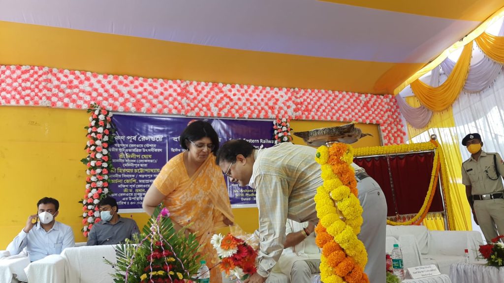 Kharagpur : कोरोना काल में बने द्वितीय पुल का लोकार्पण