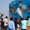 कोटा में कमिश्नर ऑफ रेलवे सेफ्टी व डीआरएम के निरीक्षण बोगी में लगी आग, सभी ने भागकर बचायी जान