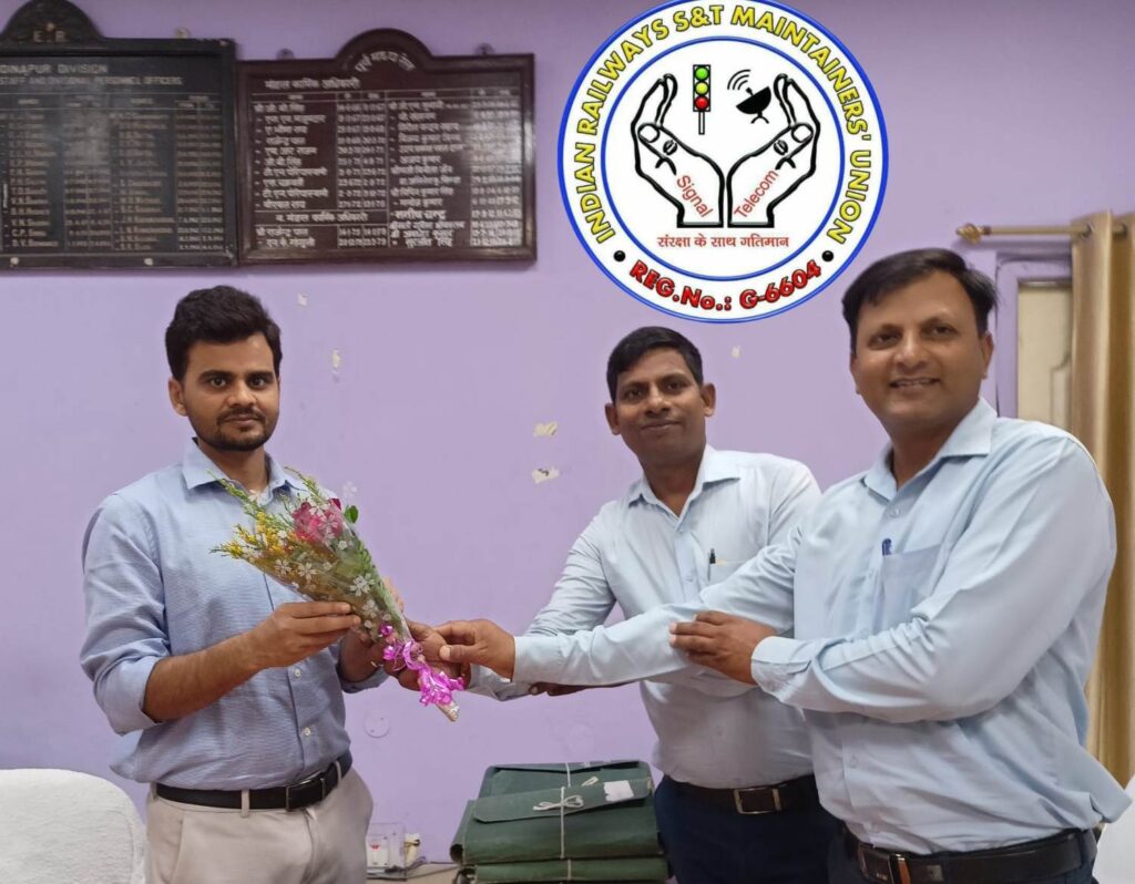 दानापुर : सीनियर डीपीओ से IRSTMU को मिला SIM-III & TCM-lll के पदों को जल्द भरने का आश्वासन