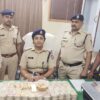 Rs. 56 lakh cash and gold biscuits / ornaments recovered by the RPF Titwala