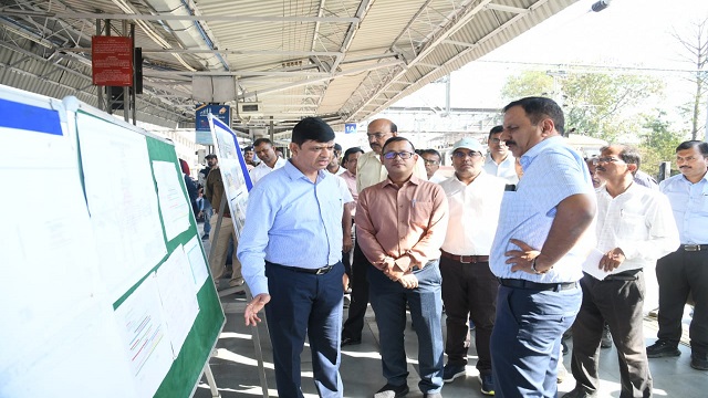 ECOR जीएम ने अंगुल-झारसुगुड़ा रोड-संबलपुर रेल खंड का किया निरीक्षण