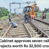 रेलवे की सात परियोजनाओं से सात करोड़ लोगों को मिलेगा रोजगार, खर्च होंगे 32,500 करोड़