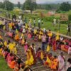 आदिवासी कुड़मी समाज के आंदोलनकारियों ने हावड़ा-मुंबई रेलमार्ग किया जाम, जहां-तहां रुकी ट्रेनें