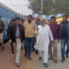 Drm Kharagpur inspected the Betnoti and Balasore station
