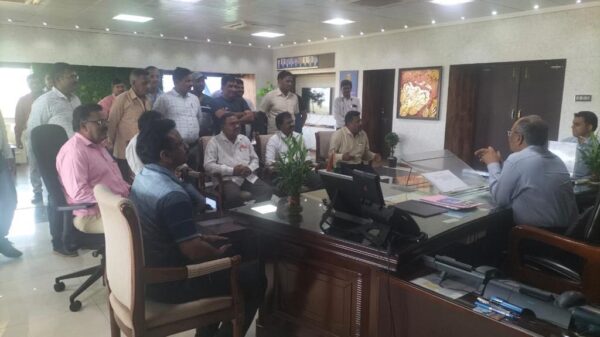 SWR : नये जीएम अरविन्द श्रीवास्तव का NRMS की टीम ने किया स्वागत