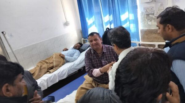 कानपुर : रेलवे के पांच सहायक लोको पायलट और एक चीफ लोको इंस्पेक्टर दुर्घटना में घायल