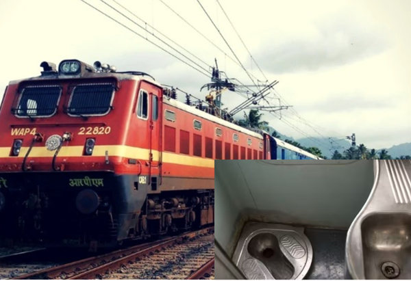 ट्रेनों के शौचालयों में गंदगी का आईओटी तकनीक से पता लगायेगी रेलवे, निगरानी होगी आसान