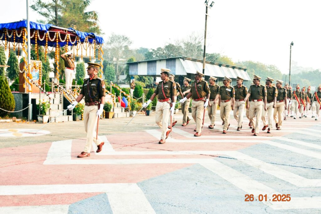 जंगल महल में सोल्लास मना गया गणतंत्र दिवस समारोह