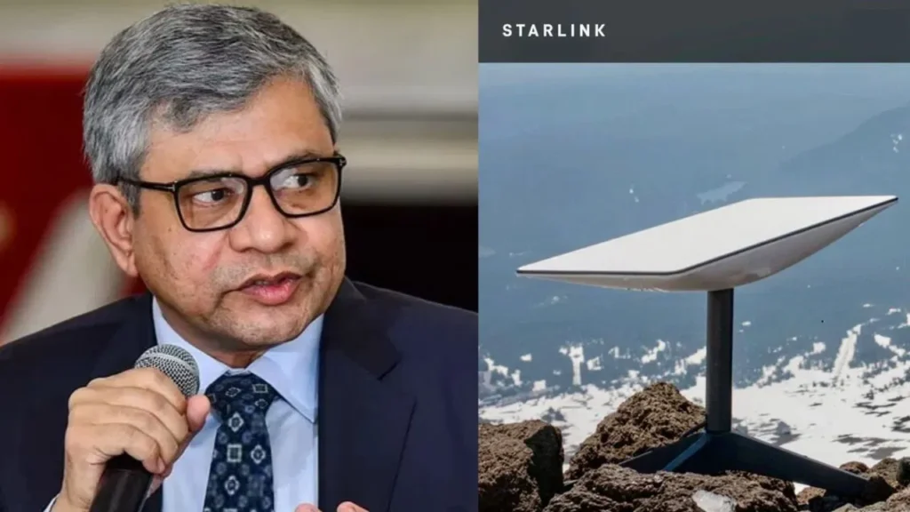 रेलमंत्री अश्विनी वैष्णव ने Starlink का किया वेलकम, बोले- रिमोट एरिया में रेलवे प्रोजेक्ट के लिए होगा उपयोगी