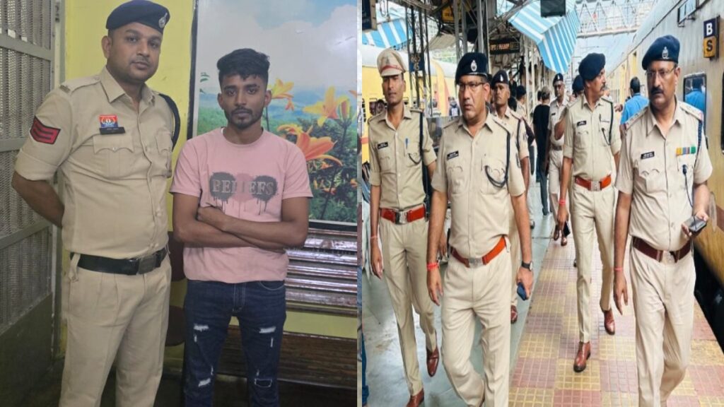 मुंबई से फरार बांग्लादेशी कुर्ला एक्सप्रेस से दुर्ग में पकड़ाया, कोलकाता होते हुए भागने की थी तैयारी