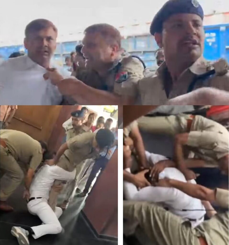 Agra Cantt स्टेशन पर हाई-वोल्टेज ड्रामा, RPF अधिकारी-जवानों ने डिप्टी एसएस को घसीटकर पीटा, वीडियो वायरल…